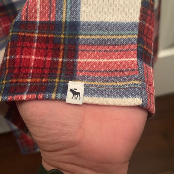 Abercrombie Kids Plaid Sleep Shirt - Picture 3 of 3